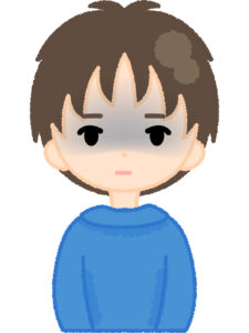 無表情な男性，佐桃冬雪様作成